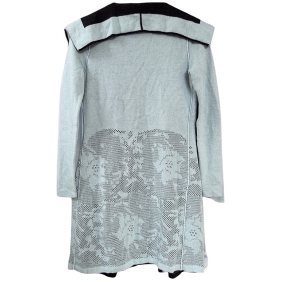 Escada Open Front Cardigan Wool Blend Sweater XS - Picture 2 of 6